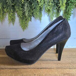 Size 9 Black Maurices Shimmer High Heels